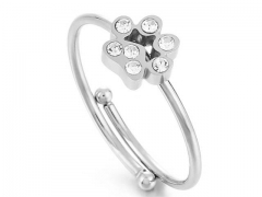 HY Wholesale Rings Jewelry 316L Stainless Steel Jewelry Rings-HY0151R0610