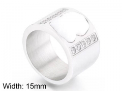 HY Wholesale Rings Jewelry 316L Stainless Steel Jewelry Rings-HY0151R0215