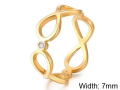 HY Wholesale Rings Jewelry 316L Stainless Steel Jewelry Rings-HY0151R1001