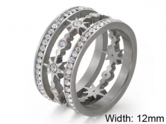 HY Wholesale Rings Jewelry 316L Stainless Steel Jewelry Rings-HY0151R0883