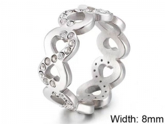 HY Wholesale Rings Jewelry 316L Stainless Steel Jewelry Rings-HY0151R0999