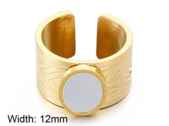 HY Wholesale Rings Jewelry 316L Stainless Steel Jewelry Rings-HY0151R0640