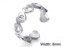 HY Wholesale Rings Jewelry 316L Stainless Steel Jewelry Rings-HY0151R0831