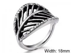 HY Wholesale Rings Jewelry 316L Stainless Steel Jewelry Rings-HY0151R1073