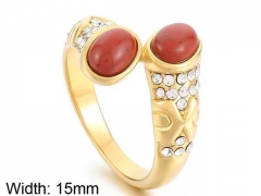 HY Wholesale Rings Jewelry 316L Stainless Steel Jewelry Rings-HY0151R0576