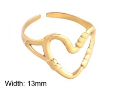 HY Wholesale Rings Jewelry 316L Stainless Steel Jewelry Rings-HY0152R0110