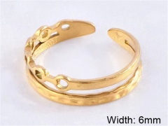 HY Wholesale Rings Jewelry 316L Stainless Steel Jewelry Rings-HY0152R0101