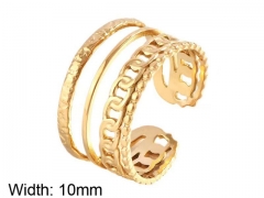 HY Wholesale Rings Jewelry 316L Stainless Steel Jewelry Rings-HY0152R0061