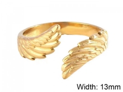 HY Wholesale Rings Jewelry 316L Stainless Steel Jewelry Rings-HY0152R0036