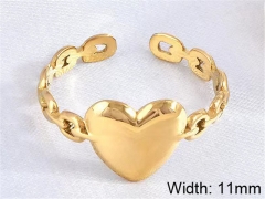 HY Wholesale Rings Jewelry 316L Stainless Steel Jewelry Rings-HY0152R0184