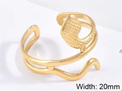 HY Wholesale Rings Jewelry 316L Stainless Steel Jewelry Rings-HY0152R0176