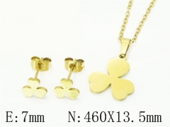 HY Wholesale Jewelry Set 316L Stainless Steel jewelry Set Fashion Jewelry-HY80S0121IC