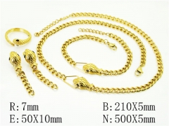 HY Wholesale Jewelry Set 316L Stainless Steel jewelry Set Fashion Jewelry-HY50S0533JGG