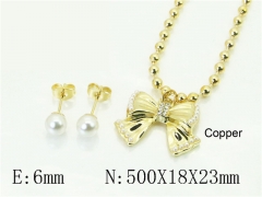 HY Wholesale Jewelry Set 316L Stainless Steel jewelry Set Fashion Jewelry-HY45S0066HIE