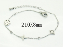 HY Wholesale Bracelets 316L Stainless Steel Jewelry Bracelets-HY47B0238OE