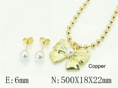 HY Wholesale Jewelry Set 316L Stainless Steel jewelry Set Fashion Jewelry-HY45S0065HHW