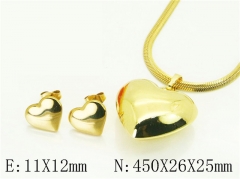 HY Wholesale Jewelry Set 316L Stainless Steel jewelry Set Fashion Jewelry-HY45S0082HKA