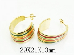 HY Wholesale Earrings 316L Stainless Steel Earrings Jewelry-HY25E0795HJL