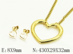 HY Wholesale Jewelry Set 316L Stainless Steel jewelry Set Fashion Jewelry-HY45S0077HIQ