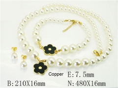 HY Wholesale Jewelry Set 316L Stainless Steel jewelry Set Fashion Jewelry-HY45S0100IIB