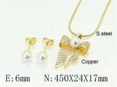 HY Wholesale Jewelry Set 316L Stainless Steel jewelry Set Fashion Jewelry-HY45S0068HIF