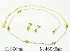 HY Wholesale Jewelry Set 316L Stainless Steel jewelry Set Fashion Jewelry-HY32S0131HJR