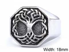 HY Wholesale Rings Jewelry 316L Stainless Steel Jewelry Rings-HY0153R0136