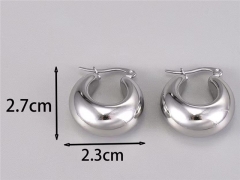 HY Wholesale Earrings 316L Stainless Steel Earrings Jewelry-HY0069E0155