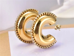 HY Wholesale Earrings 316L Stainless Steel Earrings Jewelry-HY0069E0181