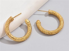 HY Wholesale Earrings 316L Stainless Steel Earrings Jewelry-HY0069E0206