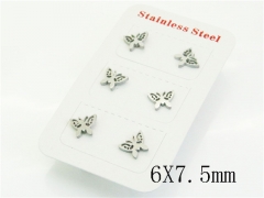 HY Wholesale Earrings 316L Stainless Steel Earrings Jewelry-HY80E1153PR