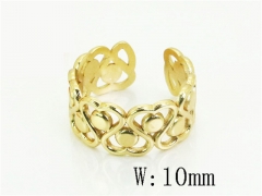 HY Wholesale Rings Jewelry Stainless Steel 316L Rings-HY41R0087VJO