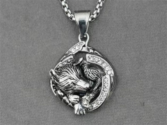 HY Wholesale Pendant Jewelry Stainless Steel Pendant (not includ chain)-HY0154P1020