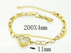 HY Wholesale Bracelets 316L Stainless Steel Jewelry Bracelets-HY80B1936LL