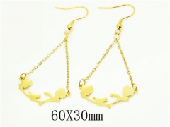 HY Wholesale Earrings 316L Stainless Steel Earrings Jewelry-HY92E0242LA