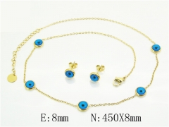 HY Wholesale Jewelry Set 316L Stainless Steel jewelry Set Fashion Jewelry-HY32S0148HJQ