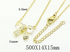 HY Wholesale Stainless Steel 316L Jewelry Popular Necklaces-HY54N0618ML