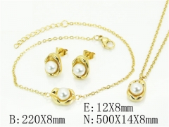 HY Wholesale Jewelry Set 316L Stainless Steel jewelry Set Fashion Jewelry-HY59S2551HHW