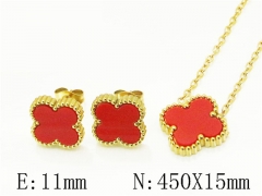 HY Wholesale Jewelry Set 316L Stainless Steel jewelry Set Fashion Jewelry-HY34S0188KL