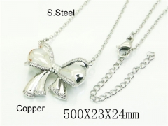 HY Wholesale Stainless Steel 316L Jewelry Popular Necklaces-HY54N0621NW