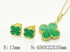 HY Wholesale Jewelry Set 316L Stainless Steel jewelry Set Fashion Jewelry-HY32S0155HOD