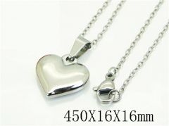 HY Wholesale Stainless Steel 316L Jewelry Popular Necklaces-HY74N0219ML