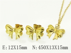 HY Wholesale Jewelry Set 316L Stainless Steel jewelry Set Fashion Jewelry-HY34S0192LX