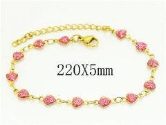 HY Wholesale Bracelets 316L Stainless Steel Jewelry Bracelets-HY53B0232KS