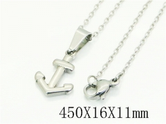 HY Wholesale Stainless Steel 316L Jewelry Popular Necklaces-HY74N0211KX