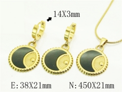 HY Wholesale Jewelry Set 316L Stainless Steel jewelry Set Fashion Jewelry-HY32S0146HKR