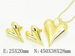 HY Wholesale Jewelry Set 316L Stainless Steel jewelry Set Fashion Jewelry-HY45S0122HNR