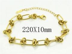 HY Wholesale Bracelets 316L Stainless Steel Jewelry Bracelets-HY02B0065OQ