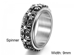 HY Wholesale Rings Jewelry 316L Stainless Steel Jewelry Rings-HY0156R0124