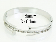 HY Wholesale Bangles Jewelry Stainless Steel 316L Popular Bangle-HY19B1277HKZ